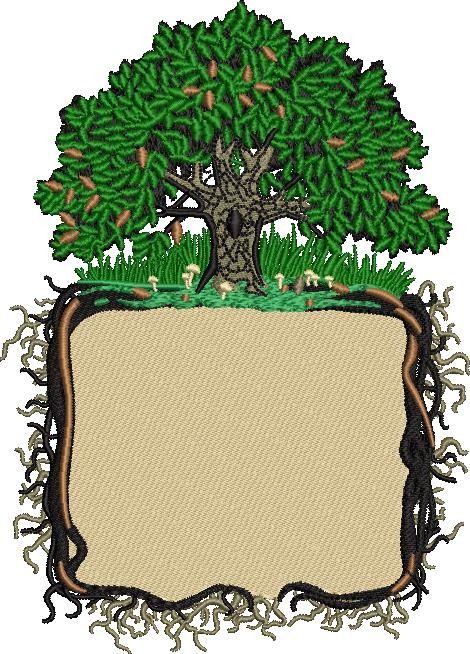 Tree Notice Board Blank Tree Notice Board Blank