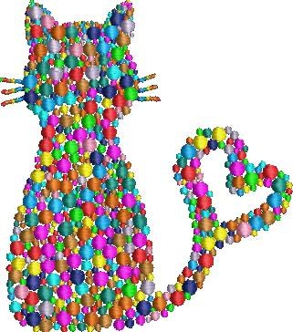 Colorful Cat Colorful Cat