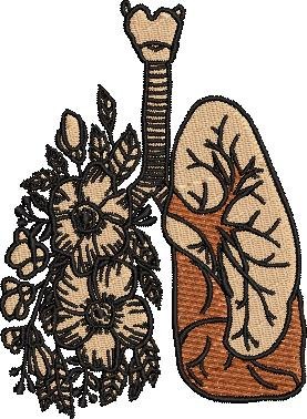Floral Lungs Flower