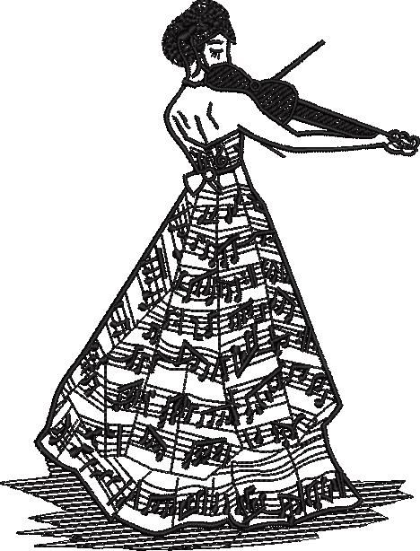 Girl Playing Violin