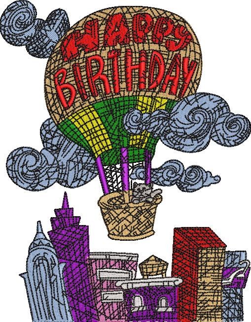 Happy Birthday Parachute