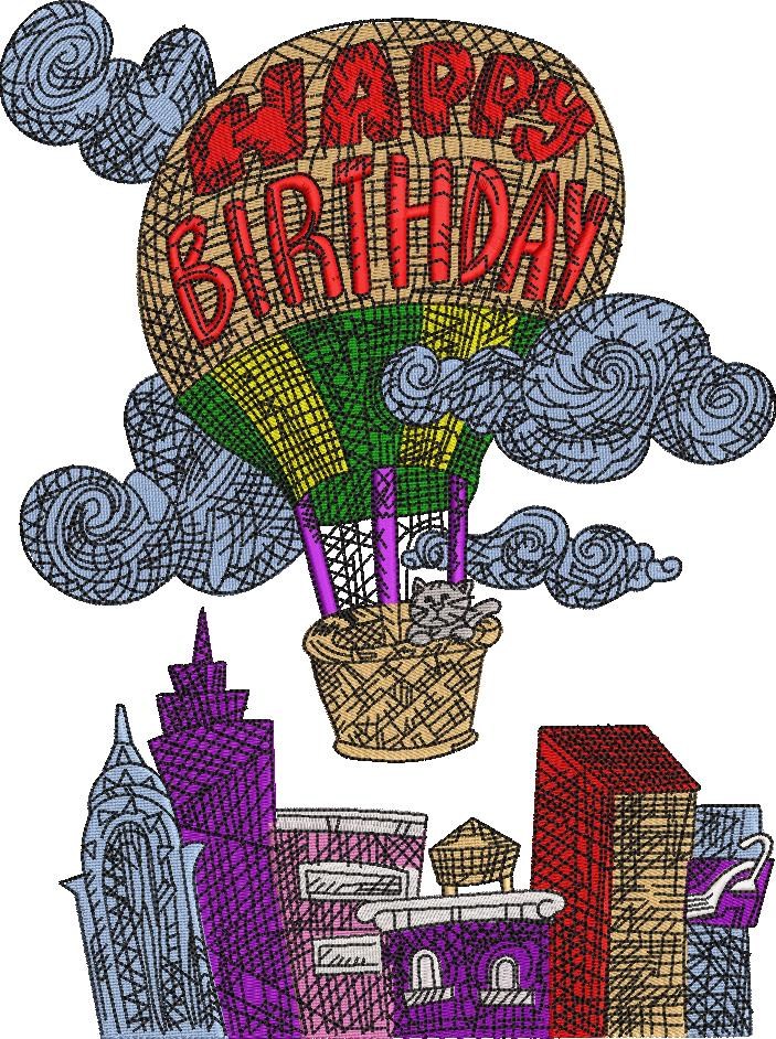 Happy Birthday Parachute
