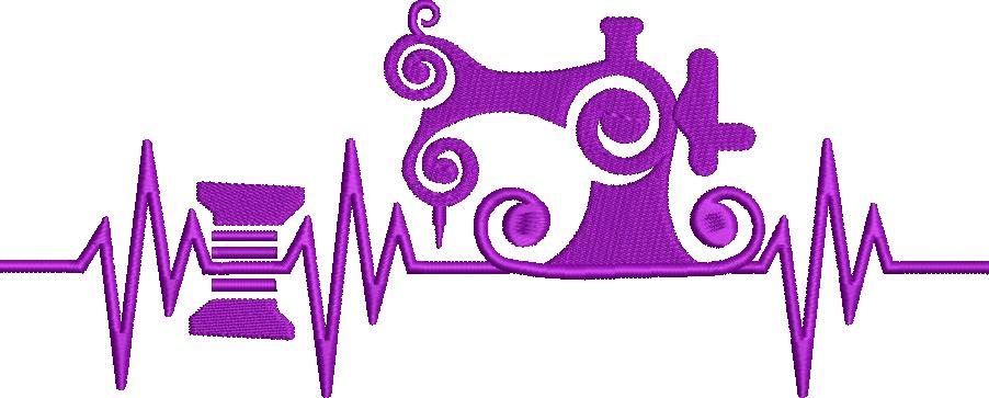 Sewing Machine Heart Beats Sewing Machine Heart Beats