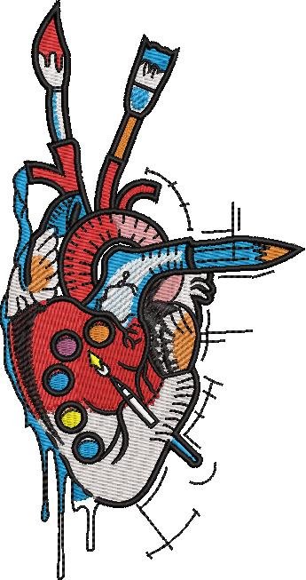 Heart With Art Heart With Art