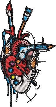Heart With Art Heart With Art