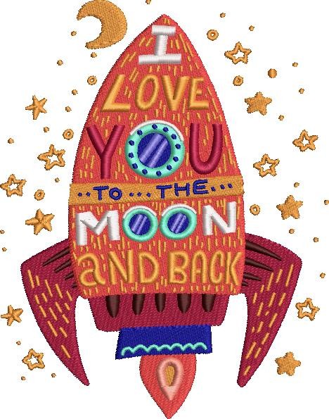Love You To The Moon Love You To The Moon