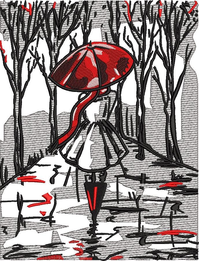 Lady In Rain Lady In Rain