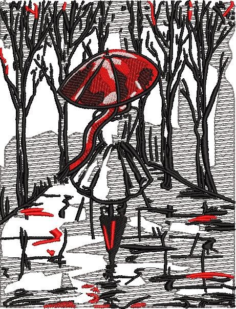 Lady In Rain Lady In Rain