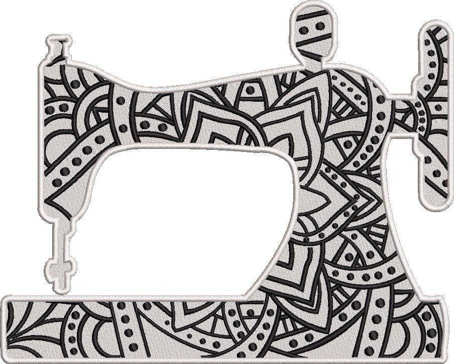 Machine Embroidery Pattern