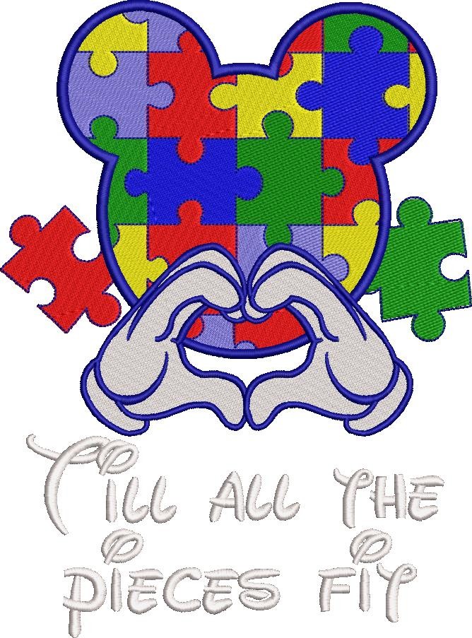Puzzle Embroidery Design Puzzle Embroidery Design