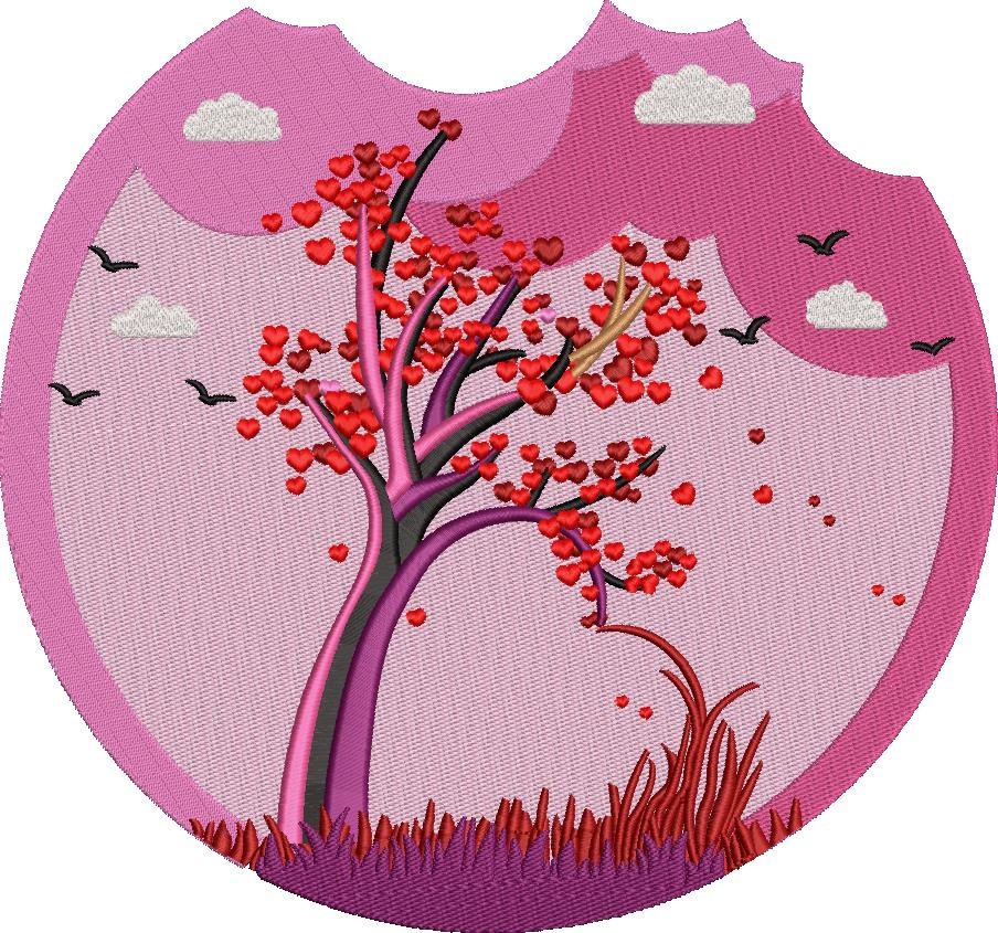 Heart Tree Design