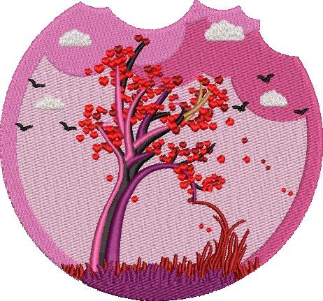 Heart Tree Design