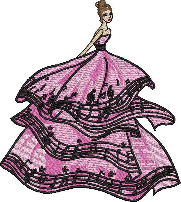 Musical Frock Girl Musical Frock Girl