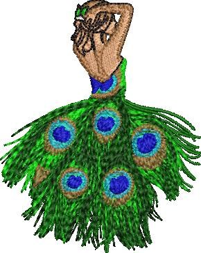 Peacock Girl