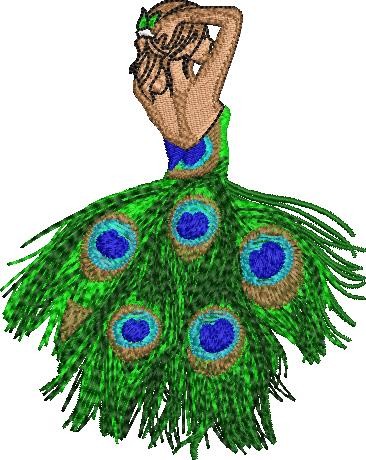 Peacock Girl
