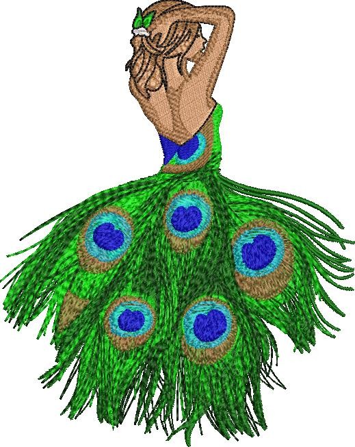 Peacock Girl