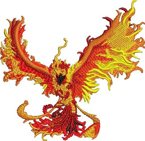 Red Phoenix Bird Red Phoenix Bird
