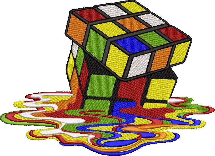 Rubik Cube Melting Rubik Cube Melting