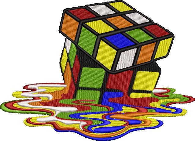 Rubik Cube Melting Rubik Cube Melting
