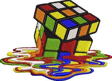 Rubik Cube Melting Rubik Cube Melting