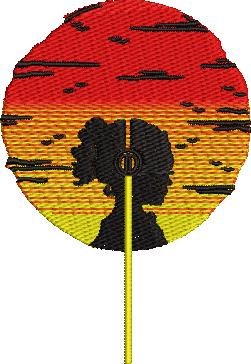 Sunset Girl Shadow Sunset Girl Shadow