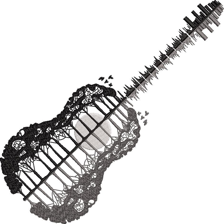 Moonset guitar