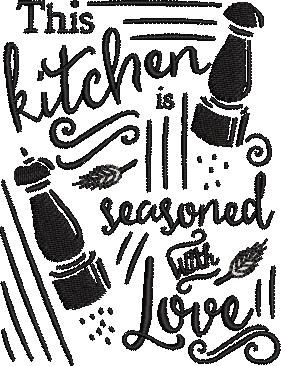 This Kitchen Is Seasoned With Love