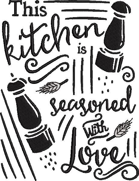 This Kitchen Is Seasoned With Love