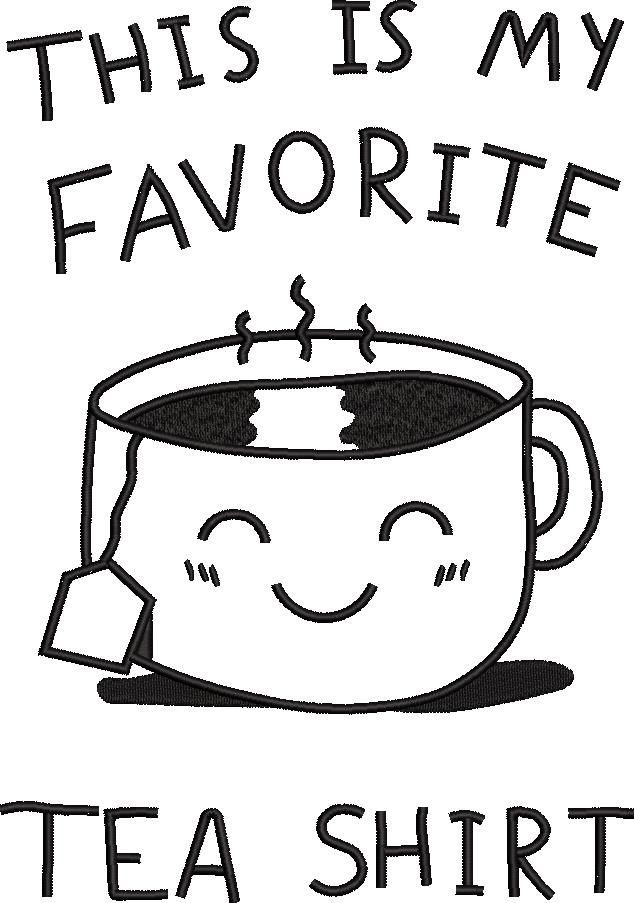 This Is My Favorite Tea Shirt This Is My Favorite Tea Shirt