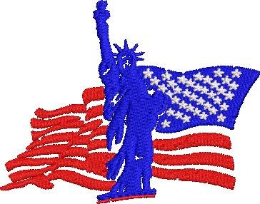 USA Flag Statue Of Liberty USA Flag Statue Of Liberty