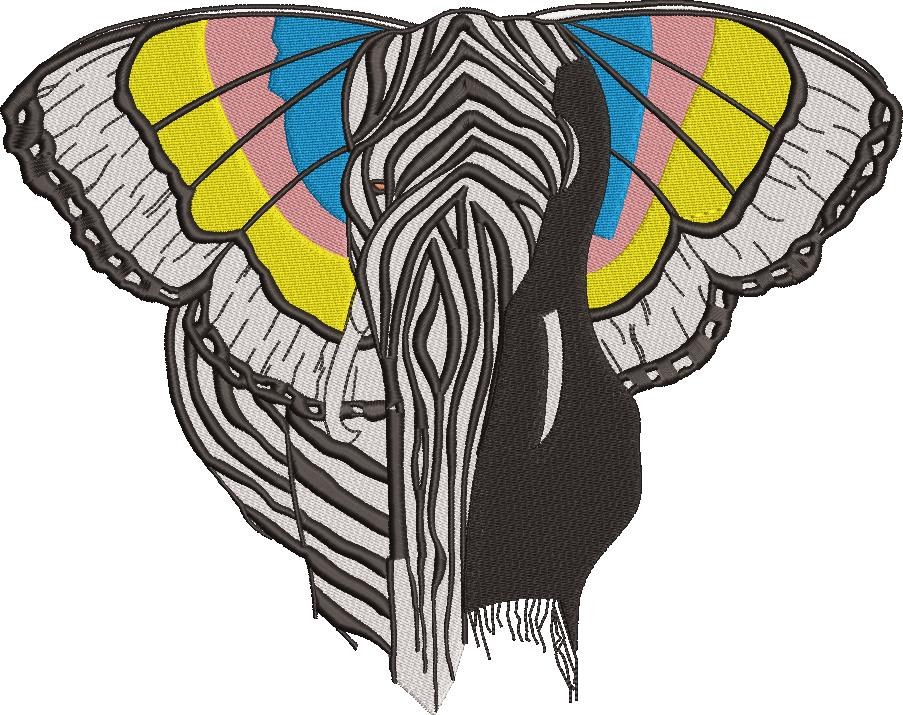 Butterfly Elephant Butterfly Elephant