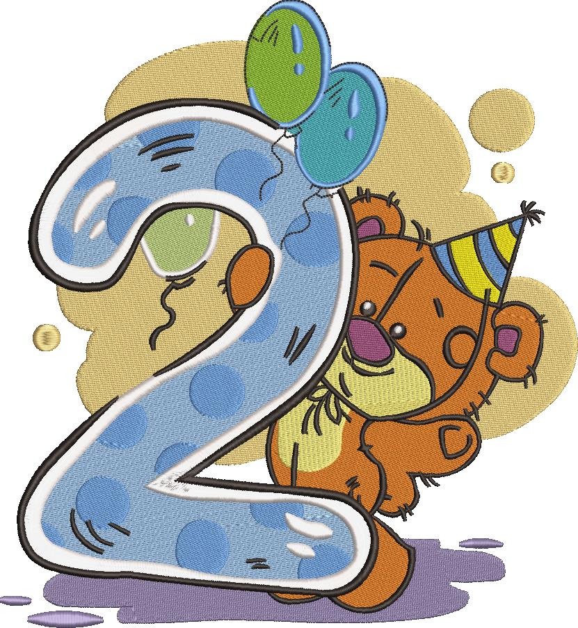 Cartoonic Numbers Pack 0 To 8
