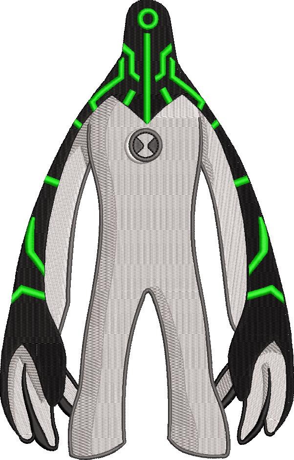 Alien Embroidery Design Alien Embroidery Design