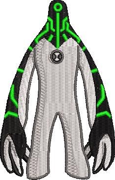 Alien Embroidery Design Alien Embroidery Design