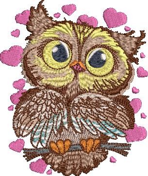 Loving Owl Pattern Loving Owl Pattern