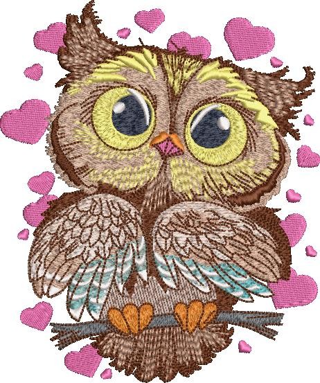 Loving Owl Pattern Loving Owl Pattern