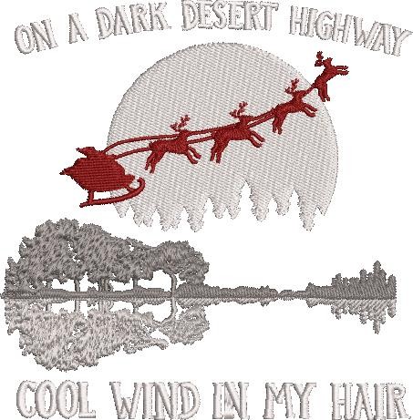On A Dark Desert Highway Sleigh On A Dark Desert Highway Sleigh