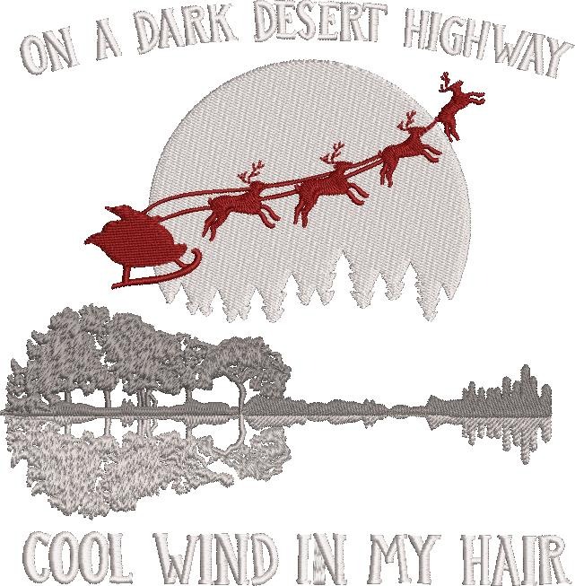 On A Dark Desert Highway Sleigh On A Dark Desert Highway Sleigh