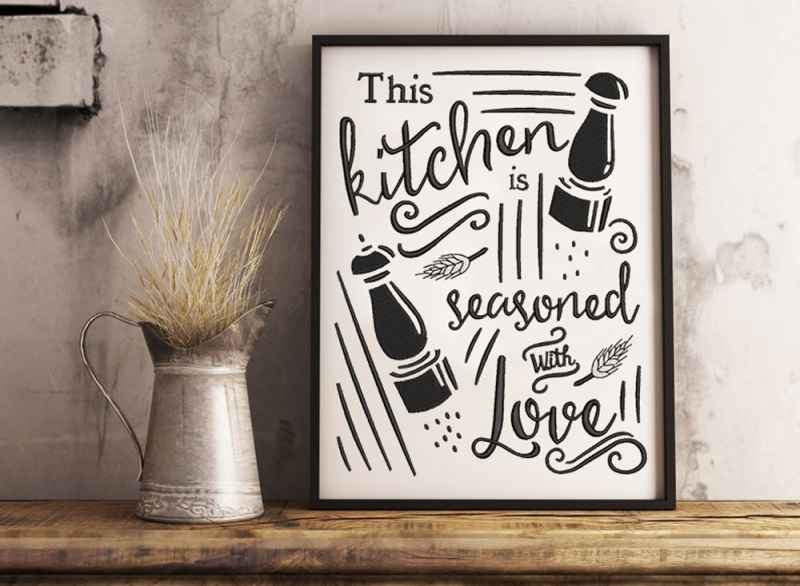 This Kitchen Is Seasoned With Love