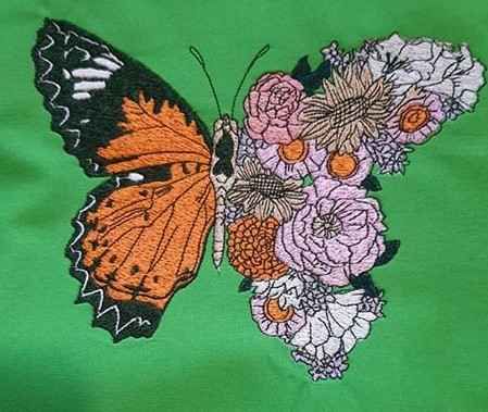 Floral Butterfly Floral Butterfly