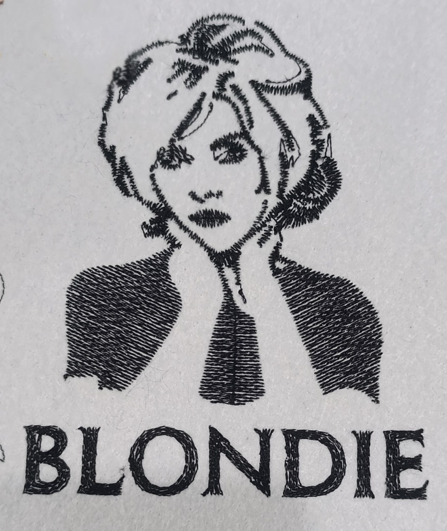 Blondie Embroidery Pattern Blondie Embroidery Pattern