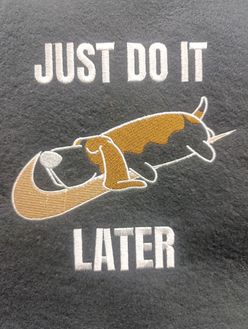 Just Do It Later Lazy Dog Just Do It Later Lazy Dog