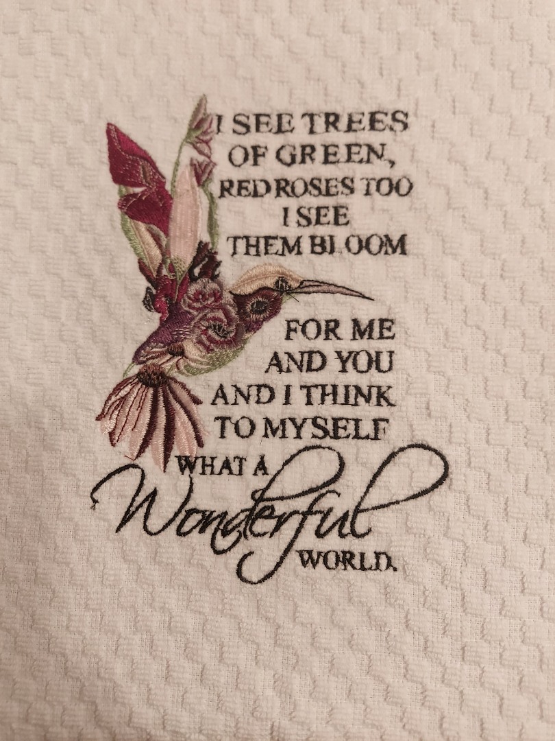 I See Trees Of Green Red Roses Too Quote I See Trees Of Green Red Roses Too Quote