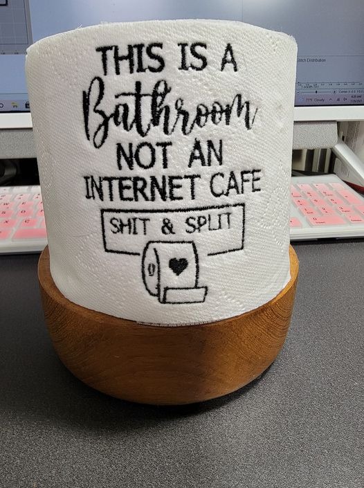 Funny Bathroom Quote Funny Bathroom Quote