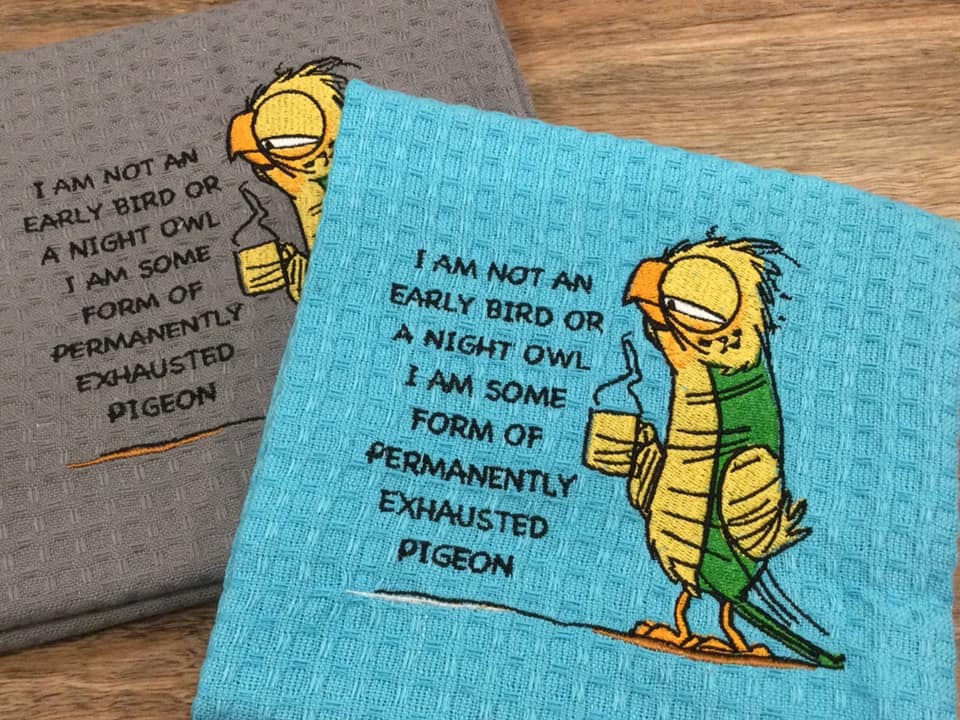 Exhausted Pigeon Quote