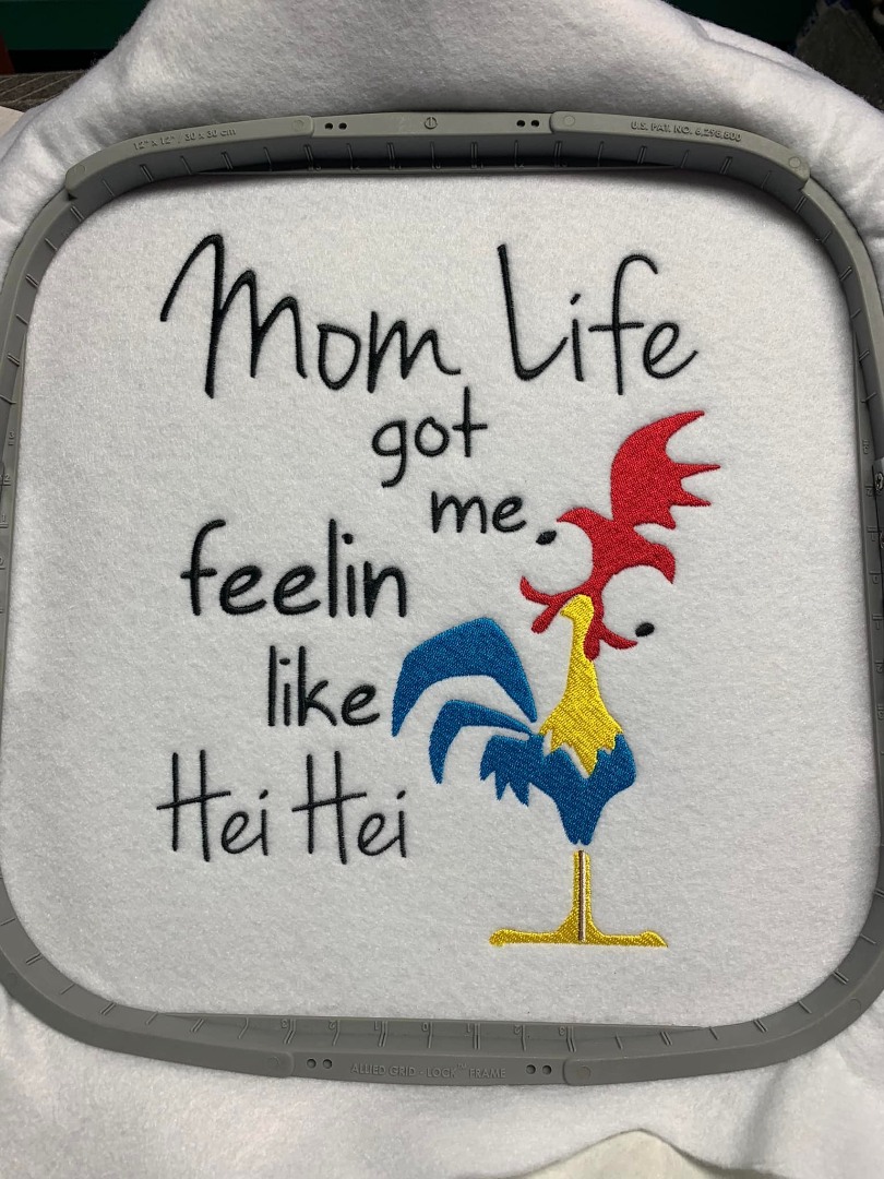 Mom life Got Me Feeling Like Hei Hei