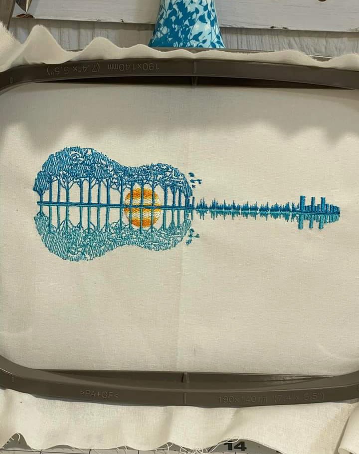 Moonset guitar