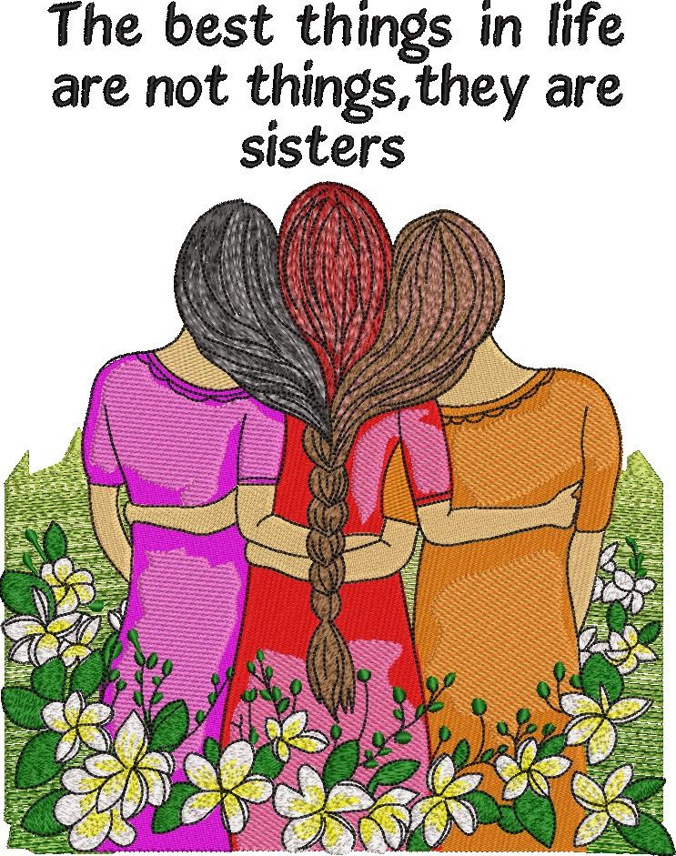 3 Sisters Embroidery Pattern 3 Sisters Embroidery Pattern