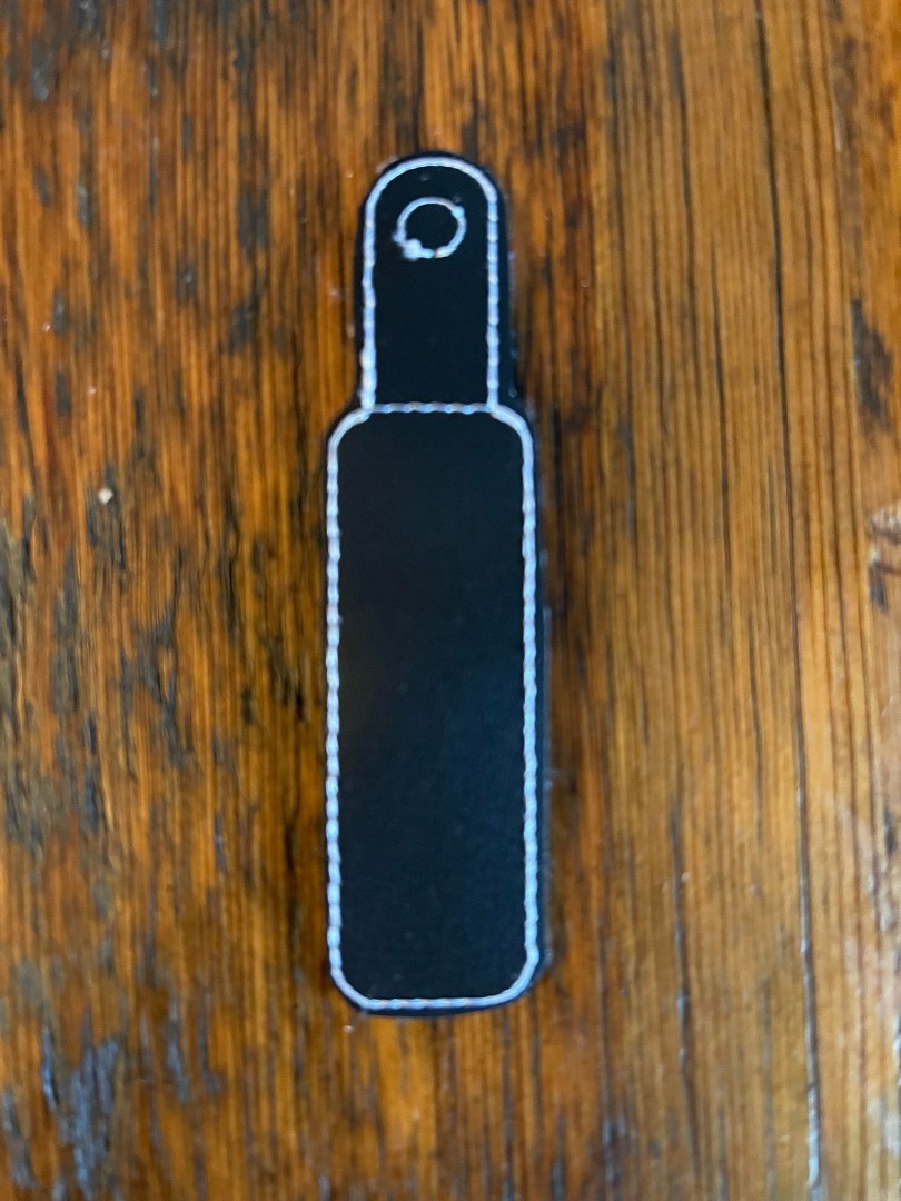 Vertical Minus Key Fob - ITH Vertical Minus Key Fob - ITH