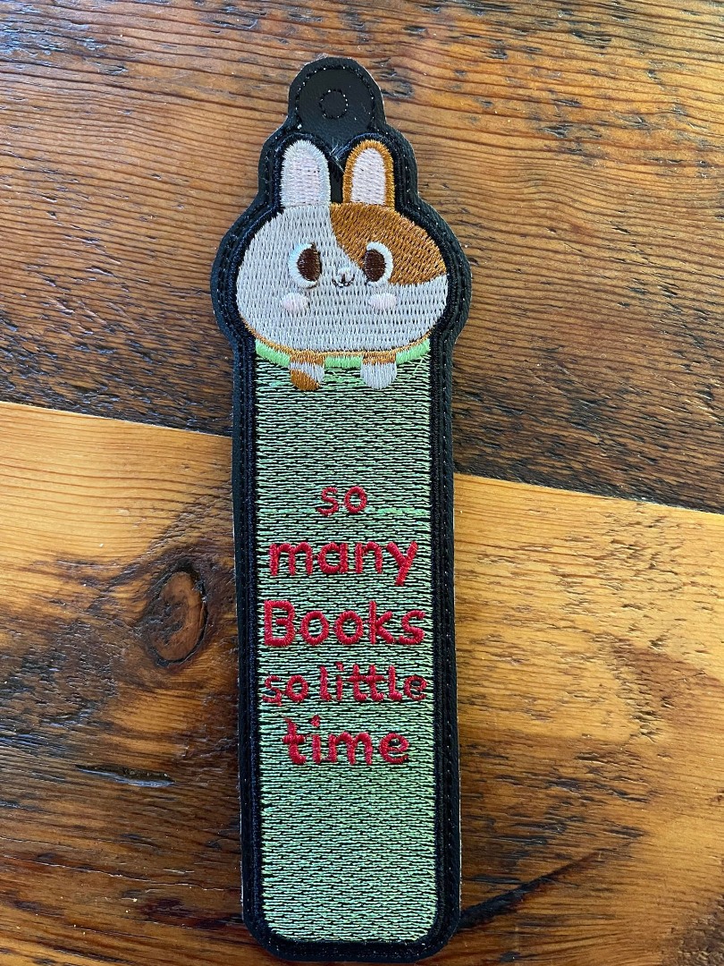 Bunny In The Hoop Bookmark - ITH Bunny In The Hoop Bookmark - ITH